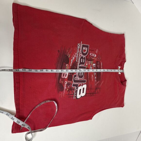Dale Earnhardt Jr Muscle Shirt, Medium, Red, #8, Graphic, Winners Circle - Picture 9 of 9